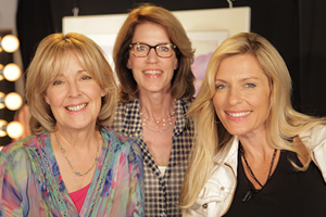 Debbie Zipp and Molly Cheek with Host Brenda Epperson on Motivational Chat
